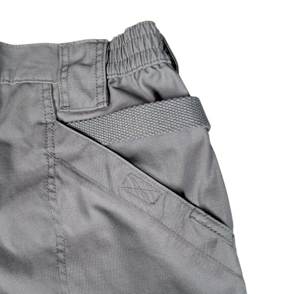 5.11 Tactical Pants Mens 30X30 Regular Gray Adjustable Waist Straight Leg Cargo - Picture 3 of 8